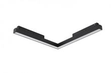 Alfa saga 30 track magnetic corner a 24W 4000K bk